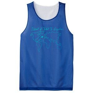 I Want A Ticket To Anywhere Gift Mesh Reversible Basketball Jersey Tank