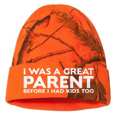 I Was A Great Parent Before I Had Too Kati Licensed 12" Camo Beanie