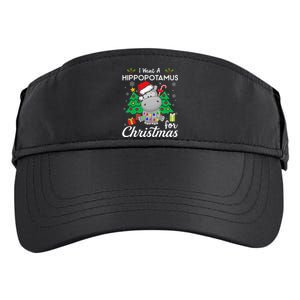 I Want A Hippopotamus For Christmas Cute Gift Adult Drive Performance Visor