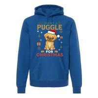 I Want A Puggle For Christmas Cute Dog Lover Family Pajama Great Gift Premium Hoodie