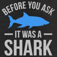 It Was A Shark Funny Amputee Prosthetic Surgery Graphic Adult Drive Performance Visor