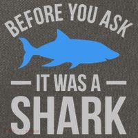 It Was A Shark Funny Amputee Prosthetic Surgery Graphic Cotton Canvas Backpack