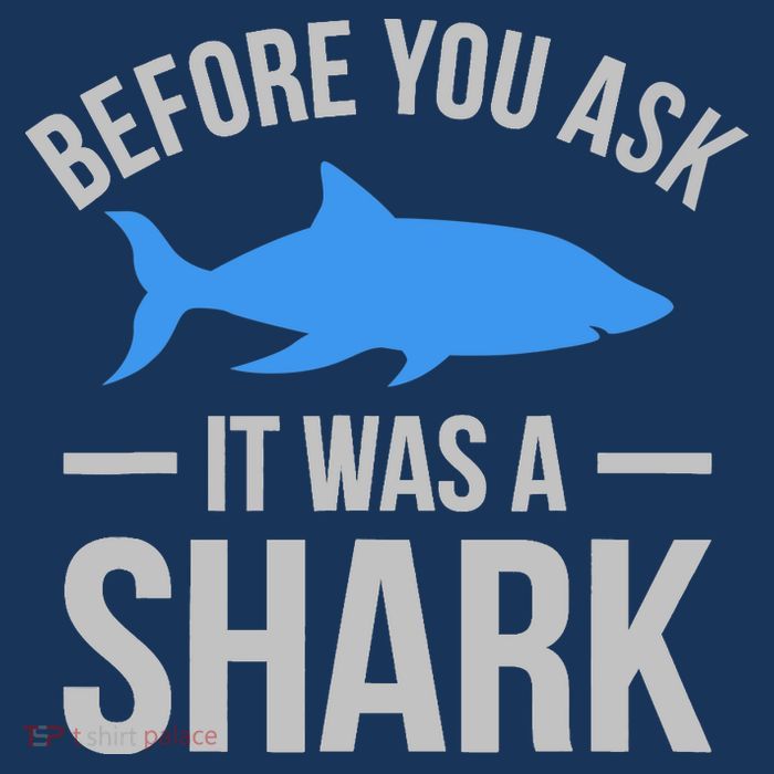 It Was A Shark Funny Amputee Prosthetic Surgery Graphic 7 Panel Mesh Trucker Snapback Hat