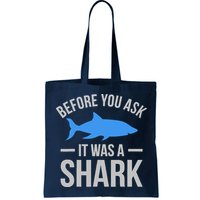 It Was A Shark Funny Amputee Prosthetic Surgery Graphic Bag