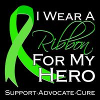 I Wear A Green For My Hero Bone Marrow Awareness Cooling Performance Crew T-Shirt