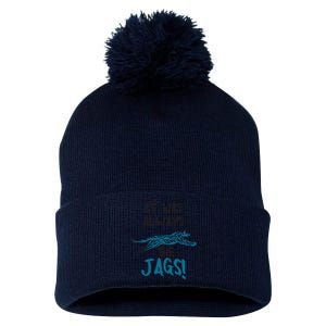 It Was Always The Jags Funny Saying Pom Pom 12in Knit Beanie