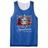 I Want A Hippopotamus For Christmas Cute Hippo Xmas Funny Gift Mesh Reversible Basketball Jersey Tank