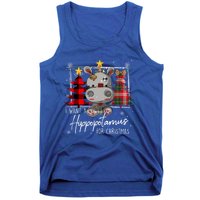 I Want A Hippopotamus For Christmas Cute Hippo Xmas Funny Gift Tank Top