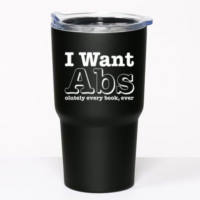 I Want Abs Olutely Every Books Ever Tumbler