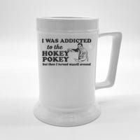 I Was Addicted To The Hokey Pokey Punny Dancing Dance Joke Beer Stein