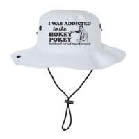 I Was Addicted To The Hokey Pokey Punny Dancing Dance Joke Legacy Cool Fit Booney Bucket Hat