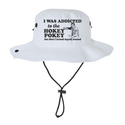 I Was Addicted To The Hokey Pokey Punny Dancing Dance Joke Legacy Cool Fit Booney Bucket Hat