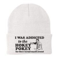 I Was Addicted To The Hokey Pokey Punny Dancing Dance Joke Knit Cap Winter Beanie