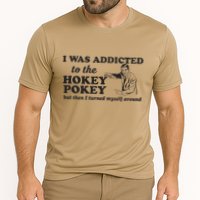 I Was Addicted To The Hokey Pokey Punny Dancing Dance Joke  Cooling Performance Crew T-Shirt