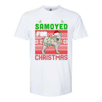 I Want A Samoyed For Christmas Santa Dog Lover Owner Cool Gift Softstyle CVC T-Shirt