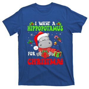 I Want A Hippopotamus For Christmas Xmas Hippo T-Shirt