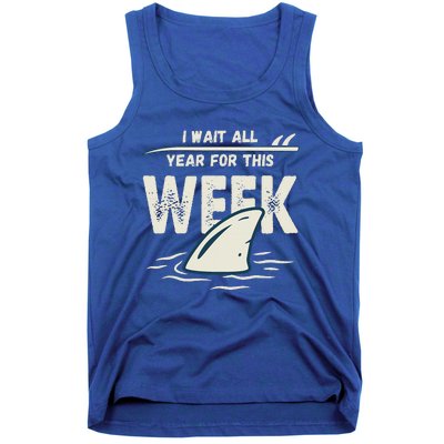 I Wait All Year For This Week Funny Shark Tank Top