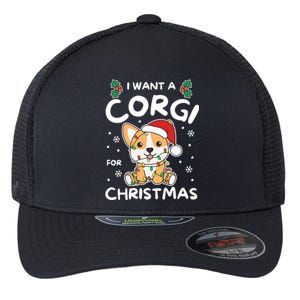 I Want A Dalmatian For Christmas Cute Dogs Great Gift Flexfit Unipanel Trucker Cap