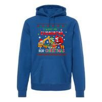 I Want A Excavator For Christmas Costume Driver Driving Gift Premium Hoodie