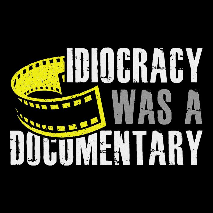 Idiocracy Was A Documentary Sarcastic Funny Saying 16 in Basic Backpack