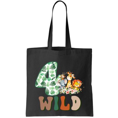 Im Wild And 4 Birthday Safari Jungle Zoo 4th Bday Fourth Gift Bag