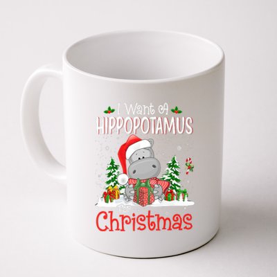 I Want A Hippopotamus For Christmas Xmas Hippo Coffee Mug