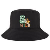 Im Wild And 5 Birthday Safari Jungle Zoo 5th Bday Fifth Gift Cool Comfort Performance Bucket Hat