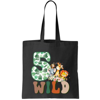 Im Wild And 5 Birthday Safari Jungle Zoo 5th Bday Fifth Gift Bag