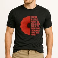 I Wear a Little Poppy Cooling Performance Crew T-Shirt
