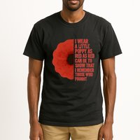 I Wear a Little Poppy Tall T-Shirt
