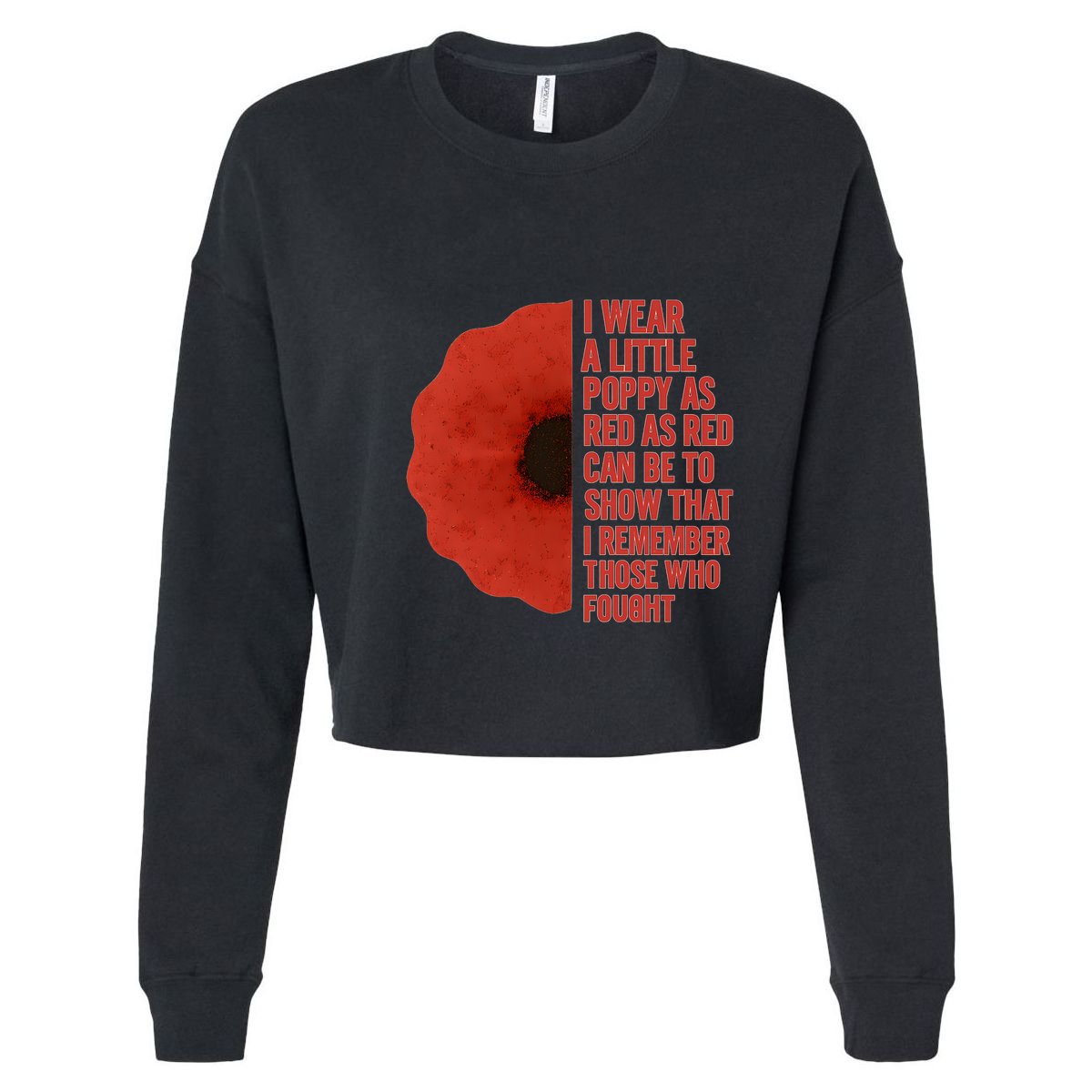 I Wear a Little Poppy Tall T-Shirt