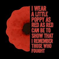 I Wear a Little Poppy 16 in Basic Backpack