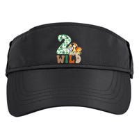 Im Wild And 2 Birthday Safari Jungle Zoo 2nd Bday Fifth Gift Adult Drive Performance Visor