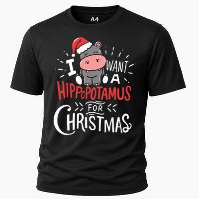 I Want A Hippopotamus For Christmas Funny Cute Performance Shirt