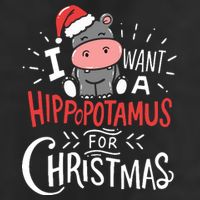 I Want A Hippopotamus For Christmas Funny Cute Adult Drive Performance Visor