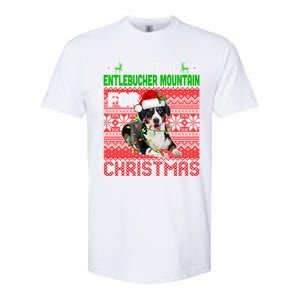 I Want An Entlebucher Mountain For Christmas Santa Dog Lover Cool Gift Softstyle® CVC T-Shirt