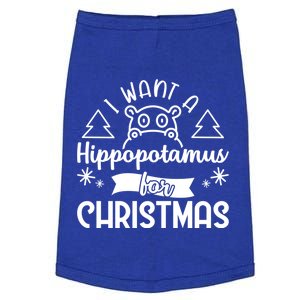 I Want A Hippopotamus For Christmas Xmas Hippo Gift Doggie Tank