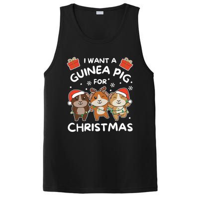 I Want A Guinea Pig For Christmas Cute Animals Gift PosiCharge Competitor Tank