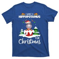 I Want A Hippopotamus For Christmas Xmas Cute Funny Gift T-Shirt