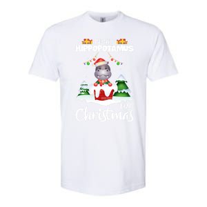 I Want A Hippopotamus For Christmas Xmas Cute Funny Gift Softstyle CVC T-Shirt