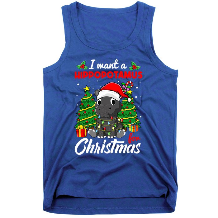 I Want A Hippopotamus For Christmas Xmas Boys Gift Tank Top