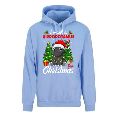 I Want A Hippopotamus For Christmas Xmas Boys Gift Unisex Surf Hoodie