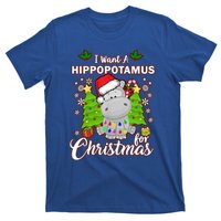 I Want A Hippopotamus For Christmas Xmas Pajama Costume Cute Gift T-Shirt