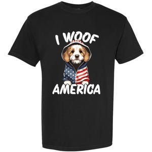 I Woof America Gift Garment-Dyed Heavyweight T-Shirt