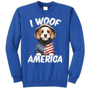 I Woof America Gift Sweatshirt