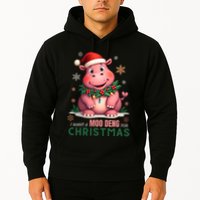 I Want A Moo Deng For Christmas Hoodie
