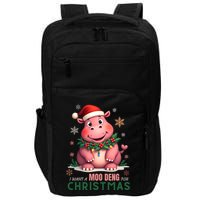 I Want A Moo Deng For Christmas Impact Tech Backpack