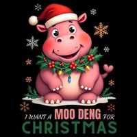 I Want A Moo Deng For Christmas Impact Tech Backpack