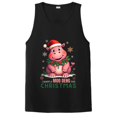 I Want A Moo Deng For Christmas PosiCharge Competitor Tank
