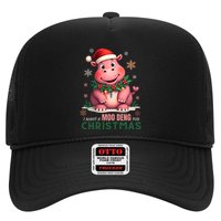 I Want A Moo Deng For Christmas Trucker Hat